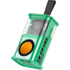 D11 Taşınabilir Rgb Ledli Bluetooth Hoparlör Yeşil