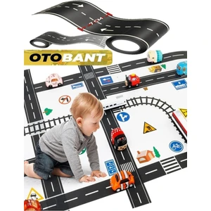 Zhl Toys Otobant Eğitici ve Eğlenceli Yol Yapım Road Tape Şerit Oyun Bandı