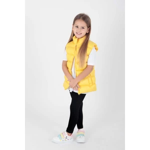 AHENGİM KIZ ÇOCUK YELEK KIZ ÇOCUK ŞİŞME YELEK NAKIŞLI AK216869