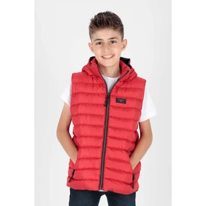 AHENGİM ERKEK ÇOCUK YELEK ERKEK ÇOCUK KAPÜŞONLU ŞİŞME YELEK AK215051