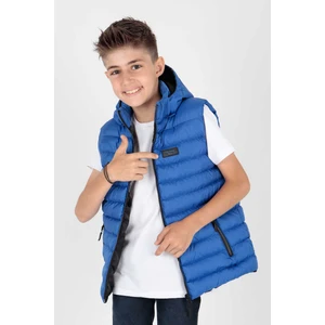 AHENGİM ERKEK ÇOCUK YELEK ERKEK ÇOCUK KAPÜŞONLU ŞİŞME YELEK AK215051