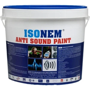 Isonem Antisound Ses Yalıtım Boyası 10 Lt Beyaz