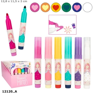 Top Model Princess Mimi Sihirli Kalemler Canlı Renkler ile Çocukların Yaratıcılığını Destekler 12 Adet