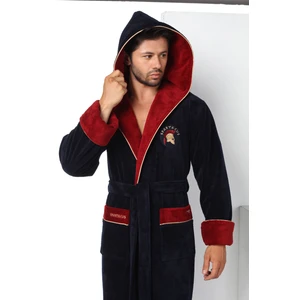 Spartacus Kapşonlu Erkek Bornozu