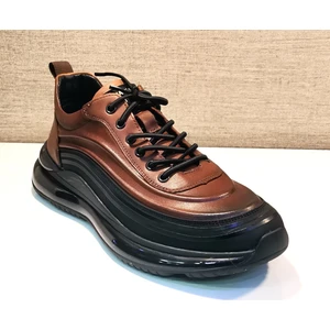 23K504-5 Erkek Sneaker Spor Ayakkabı Kahve