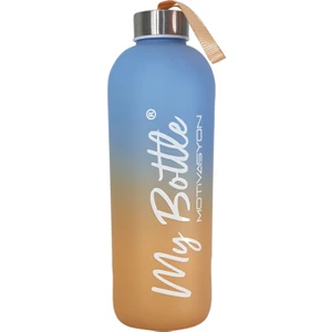 Hediye Kesesi Renkli 1 Lt Motivasyon Cam Su Matarası HK2704