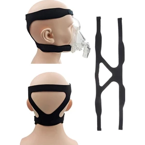 Cpap Bpap Oksijen Maske Kafa Bandı Esnek Elastik Bandaj 4 Kollu