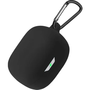 Jbl Wave 300 Tws Uyumlu Kulaklık Koruma Kılıf Silikon Kanca Askılı Darbe Korumalı Tpu Kılıf Siyah