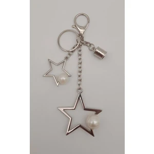 Angel Çanta Aksesuar Gümüş Sarkaç Süs Incili Kapsüllü