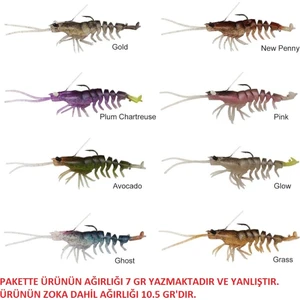 Savage Gear 3D Shrimp Weedless 9cm 10.5gr Silikon Karides Yem