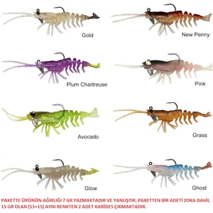 Savage Gear 3D Shrimp Rtf 9cm 15GR Silikon Karides Yem 2 Adet
