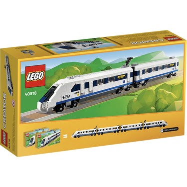 にゃターシャ LEGO 40518 Creator Yüksek Hızlı Tren Fiyatı - Taksit Seçenekleri