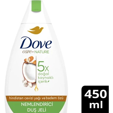 Dove Duş Jeli Hindistan Cevizi Yağı ve Badem Özü 450