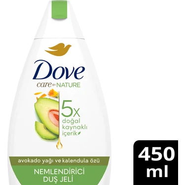 Dove Duş Jeli Avokado Yağı ve Kalendula Özü 450