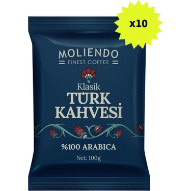 Moliendo Klasik Türk Kahvesi 100 g 10'lu