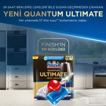 Finish Quantum Ultimate Bulaşık Makinesi Tableti 85'li Fiyatları,  Özellikleri ve Yorumları