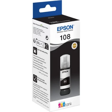 Epson C13T09C14A 108 Siyah 70ML Mürekkep