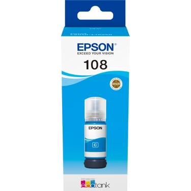 Epson C13T09C24A 108 Mavi 70ML Mürekkep