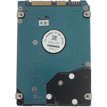 Toshiba HDD - 640 GB 5400 Rpm Sata Iı 3 Gb/sn 8 MB Önbellek Fiyatı