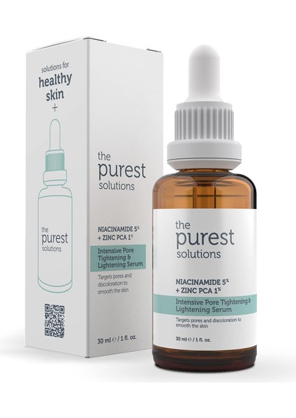 Önleyici Niacinamide Cilt Bakım Serumu 30 ml (Niacinamide 5% & Zinc Pca 1%)