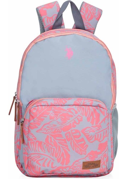 Gri Yapraklı Sırt Çantası PLÇAN22154