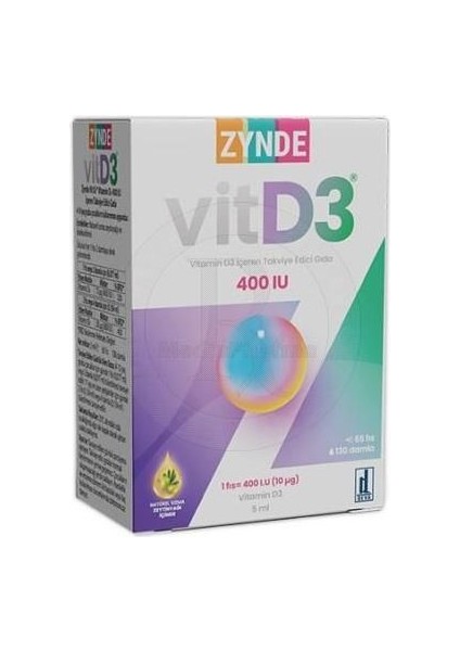 D3 Vitamin 400 Iu Sprey