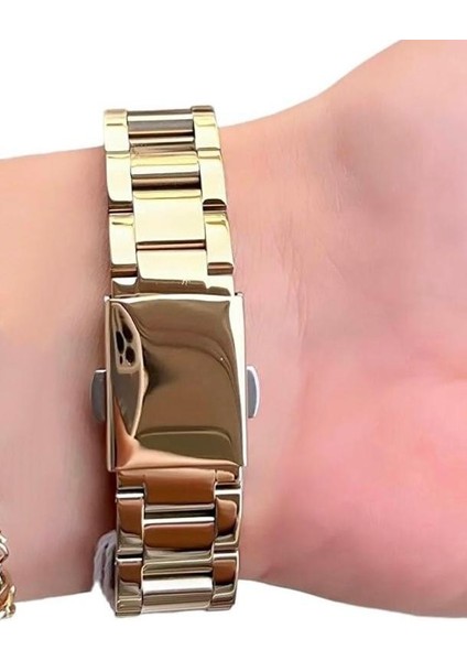 Çelik Zirkon Taşlı Şık Yeni Sezon Kadın Kol Saat+Bileklik modelleri