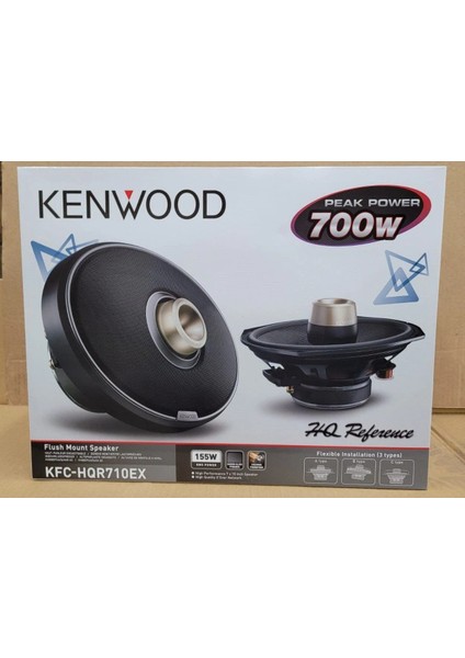 KFC-HQR710EX Yüksek Performanslı 155W Rms Neodyum Mıknatıslı