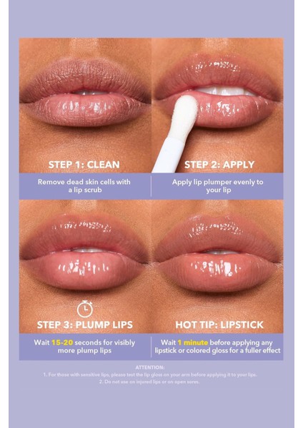 Dolgunlaştırıcı Etkili Simli Lip Gloss Dudak Parlatıcısı fırsatları