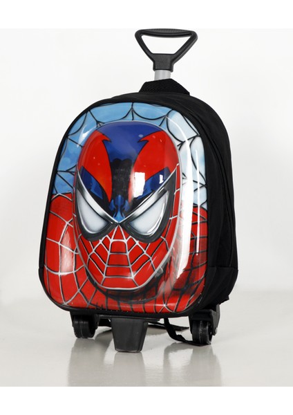 Erkek Çocuk Ana Sınıfı Çek Çekli Spiderman Örümcek Adam Kabartmalı Okul Çantası DC10170 fırsatları