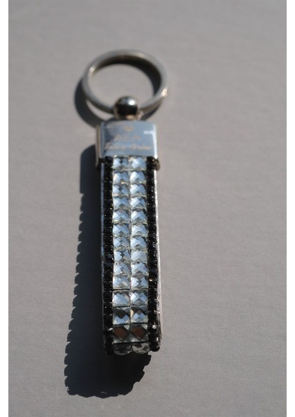 Gümüş Baget Siyah Logosuz Anahtarlık fiyatları