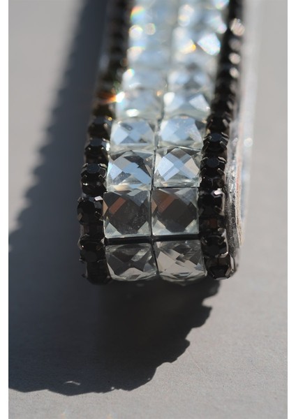 Gümüş Baget Siyah Logosuz Anahtarlık modelleri