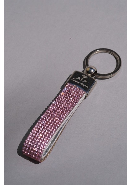 Pembe Taşlı Logosuz Anahtarlık fiyatları