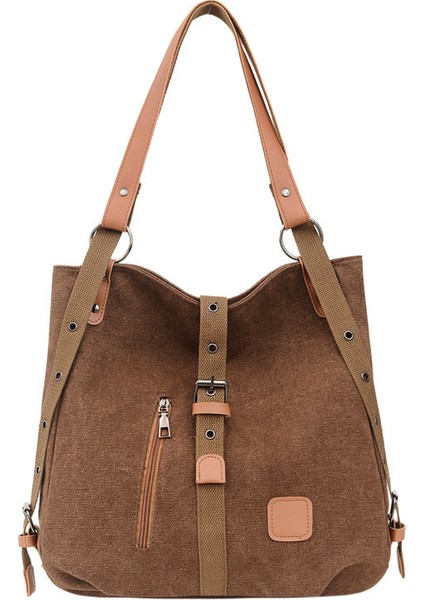 Kadın Gündelik Kanvas Omuz Çantası (Yurt Dışından)