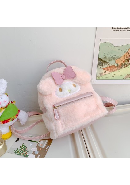 Peluş Sırt Çantası Sevimli Kız Gibi Küçük Sırt Çantası (Yurt Dışından)