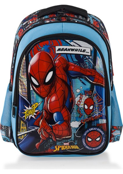 Spiderman Ilkokul Çantası Due Meanwhıle ve Beslenme Çantası