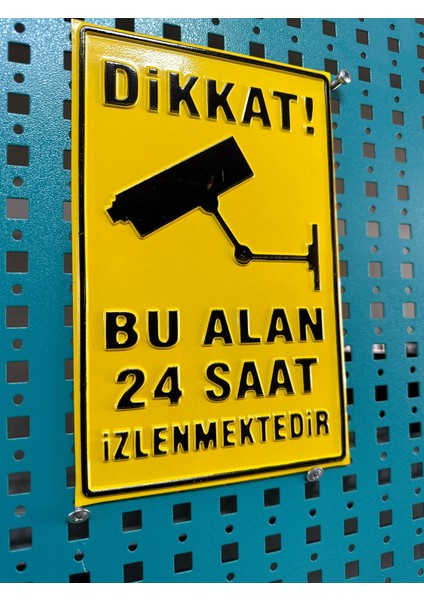 Bu Alan Kamera Sistemi ile Izlenmektedir Levhası 10 Lu Paket fiyatları