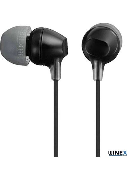 Xd P100 3.5 mm Mikrofonlu Kablolu Kulak Içi Kulaklık Siyah