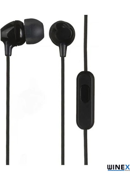 Xd P100 3.5 mm Mikrofonlu Kablolu Kulak Içi Kulaklık Siyah