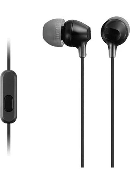 P100 3.5 mm Mikrofonlu Kablolu Kulak Içi Kulaklık Siyah