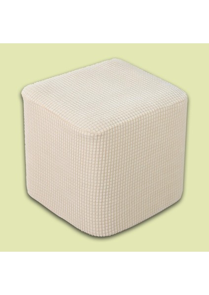 Köpek Cat Pet Beige Için Kare Osmanlı Slipcover Polyester Taburesi (Yurt Dışından) modelleri