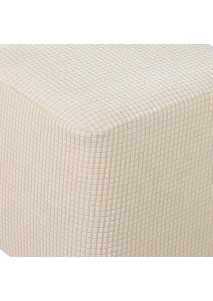 Köpek Cat Pet Beige Için Kare Osmanlı Slipcover Polyester Taburesi (Yurt Dışından) fırsatları