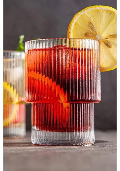 300 ml Isıya Dayanıklı Borosilikat Origami Stil Bardak - Kahve ve Sunum Bardağı - Borosilikat Bardak 1 Adet