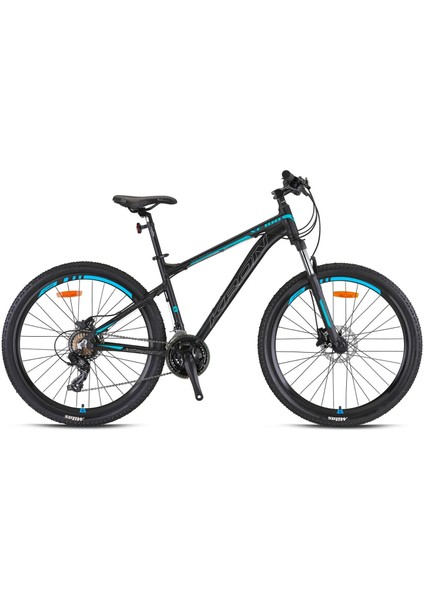 XC100 29 Jant 21 Vites 50.8 cm Hidrolik Fren Dağ Bisikleti - Mat Siyah -Gri-Turkuaz