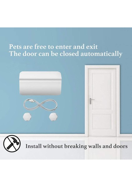 Pet Kapı Açıcı Edilebilir Açık Kapı Deliği 25X14CM Delinmeden (Yurt Dışından) indirimleri
