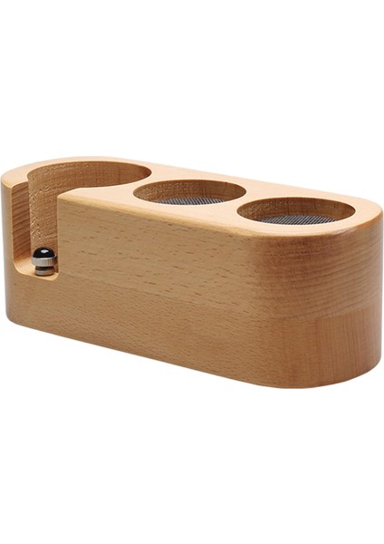 Kahve Anti-Slip 51MM 3 Slotlar Için Barista Ahşap Tercümesi Pad Istasyonu (Yurt Dışından)