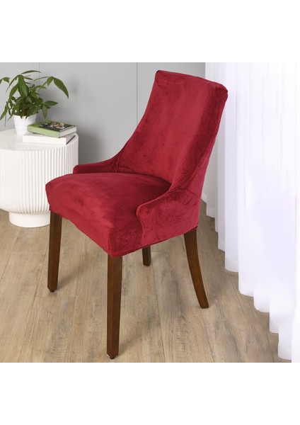 Streç Sırt Sandalyeğı Slipcover Kullanılabilir Koltukğı Kırmızı (Yurt Dışından) fiyatları
