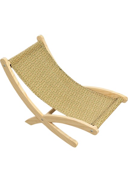 Kedi Lounge Sandalye Ahşap Salıncak Sandalye Hammockı Soğutma Mat (Yurt Dışından)