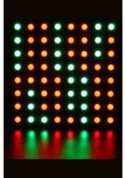 Hazar Led WS2812B Matrix Ekran Rgb LED Ayrı Ayrı Adresli 8x8 Matrix Dijital Esnek Ekran 5 Volt