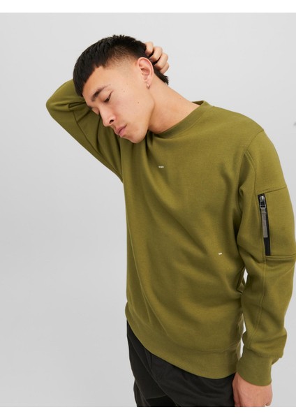 Fermuar Detaylı Erkek Sweatshirt 12240222 fiyatları